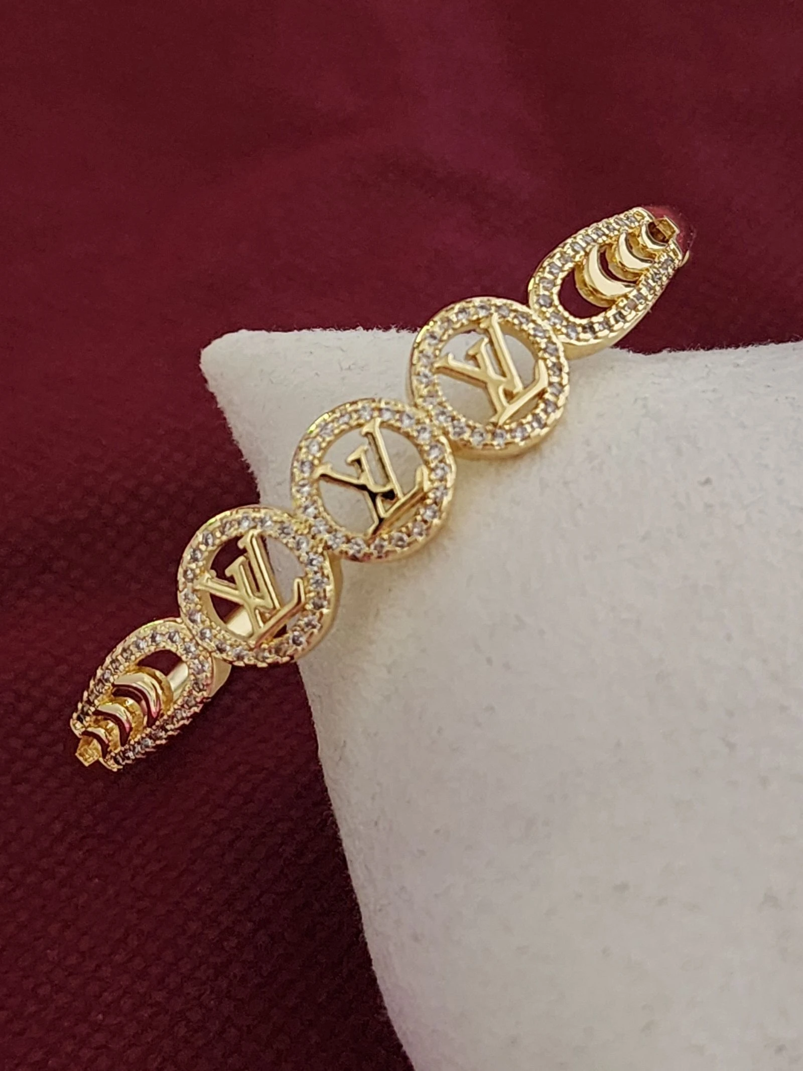 Brazalete oro laminado 14k 